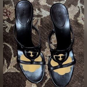 Vintage Gucci sandals heels